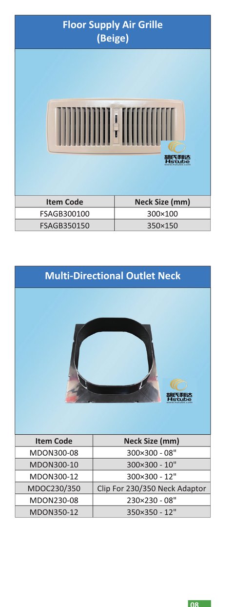 Supply Air Diffuser - Page 8 right